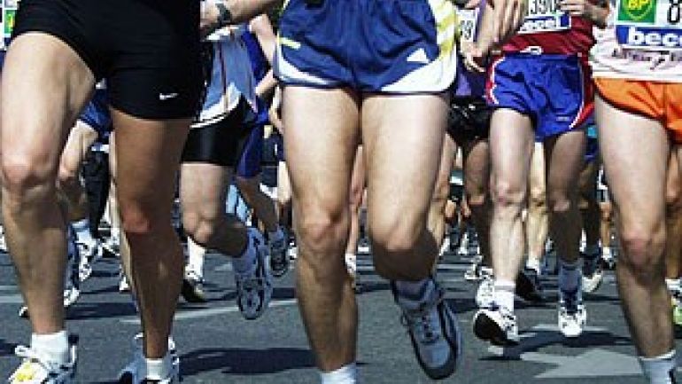 copyright: Günther Bauer Runner's legs