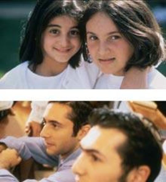 copyright: Kullmann Four young jewish girls and boys