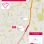 copyright: Mobilitätsagentur Wien Stadtplan-Ausschnitt mit den eingezeichneten Radwegen entlang der Wiedner Hauptstraße.