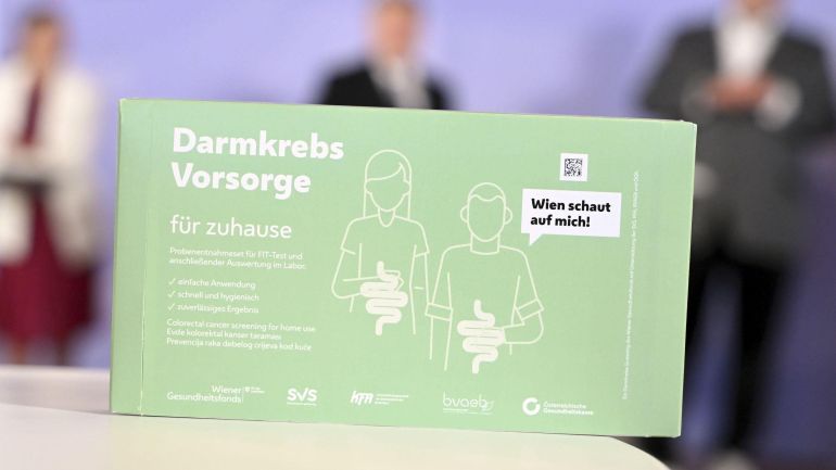 copyright: Stadt Wien/Christian Jobst Grünes Darmkrebs-Vorsorge-Kit für zuhause