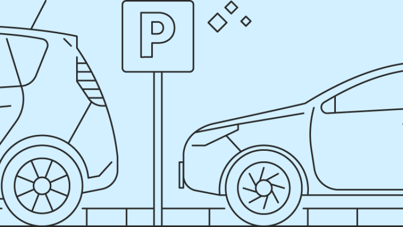 copyright: Stadt Wien Illustration von geparkten Autos
