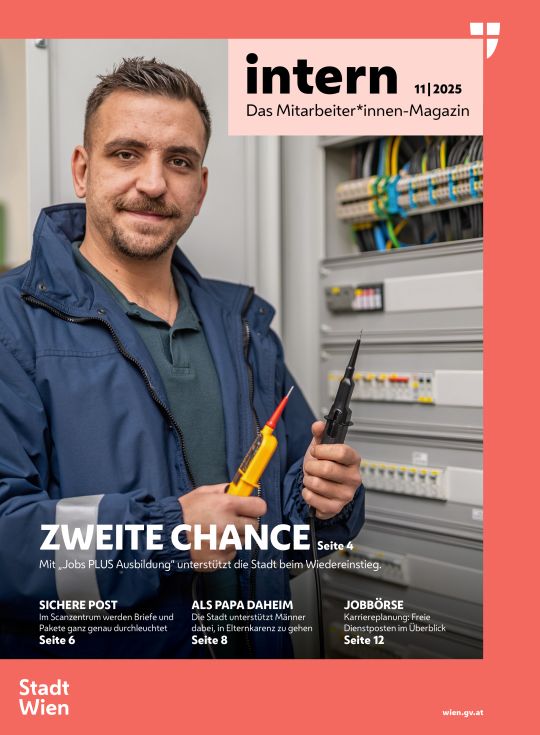 Cover des Magazins Stadt Wien intern