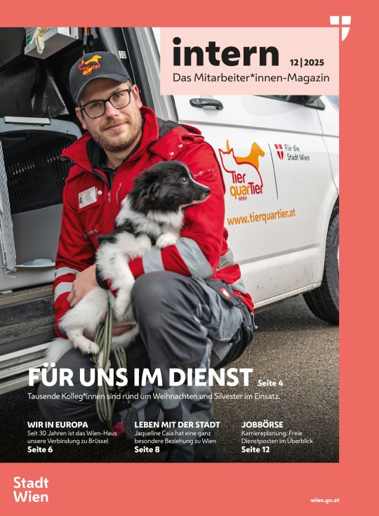 Cover des Magazins Stadt Wien intern