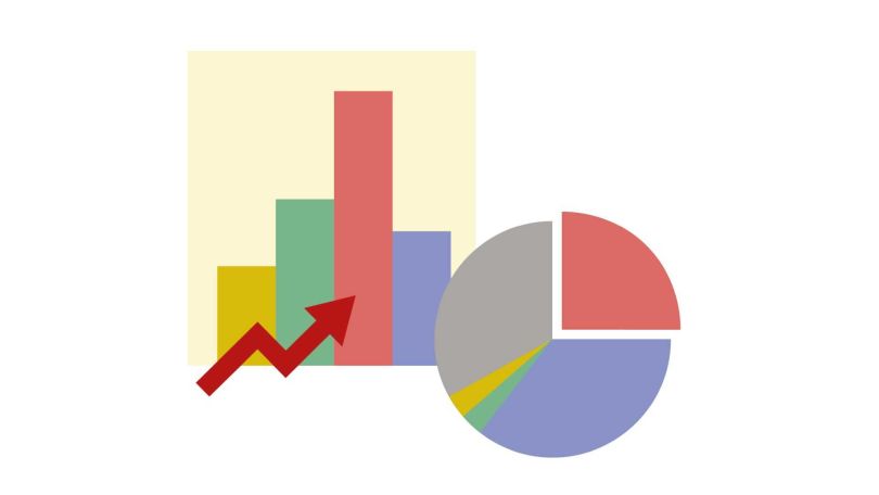 Illustration von Diagrammen