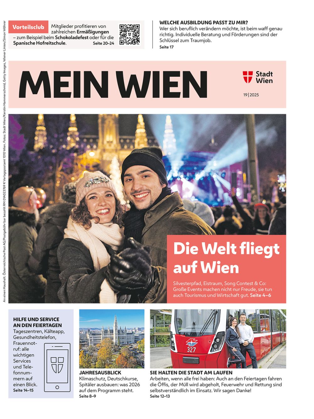 Cover der aktuellen Ausgabe von MEIN WIEN