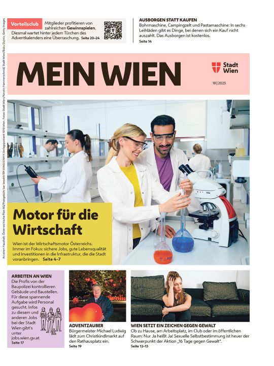 Cover der aktuellen Ausgabe von MEIN WIEN