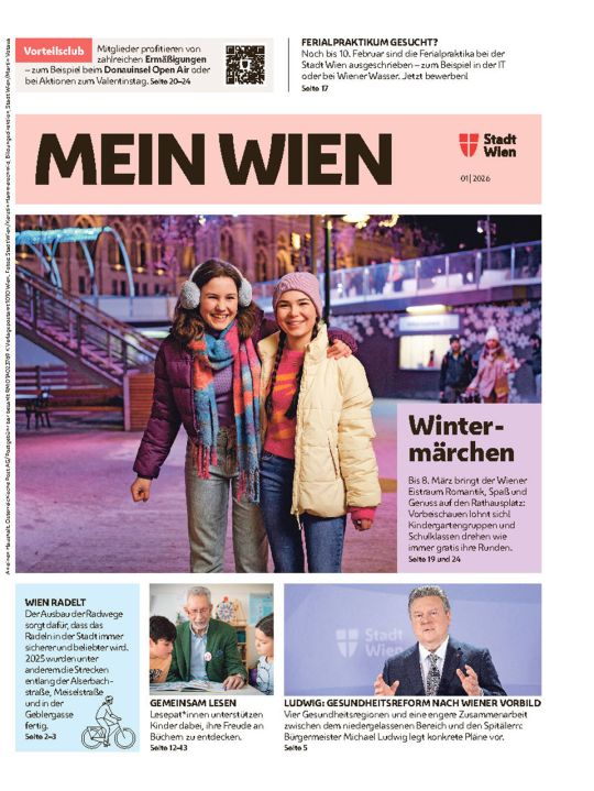 Cover der aktuellen Ausgabe von MEIN WIEN