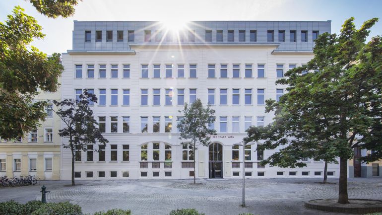 copyright: Romana Fürnkranz Mittelschule in der Wiesberggasse in Ottakring
