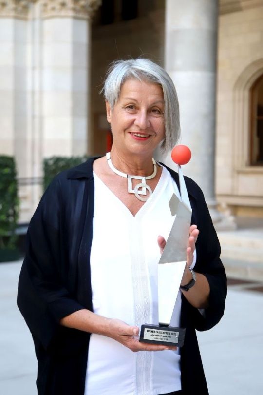 Verleihung des Wiener Frauenpreis 2020/2021 mit VBgm.in Kathrin Gaal.