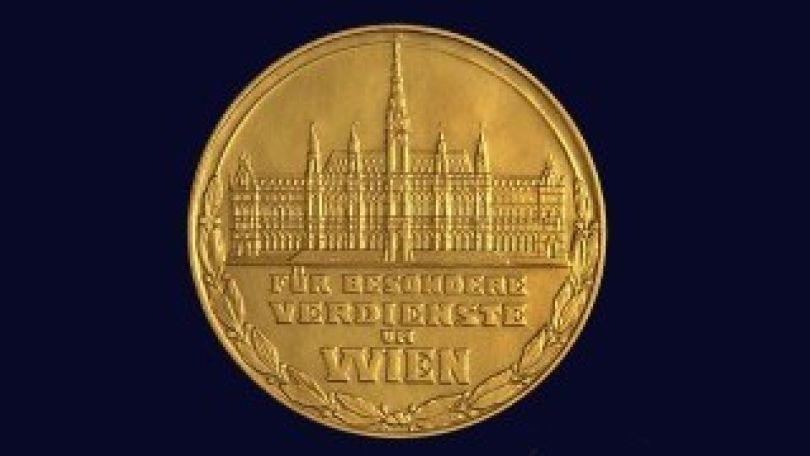 copyright: media wien Auszeichnung für besondere Verdienste um Wien