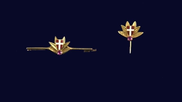 copyright: media wien goldene Anstecknadel