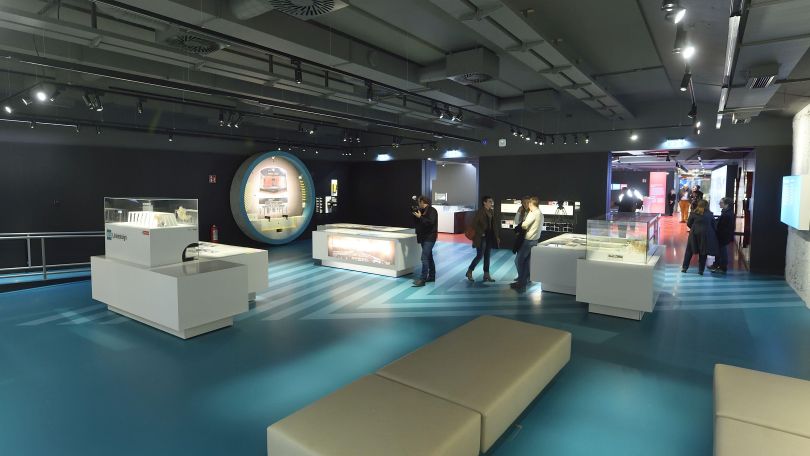 copyright: Johannes Zinner Info-Center U2/U5 in der Station Volkstheater