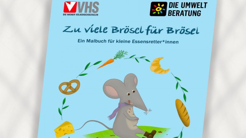 Malbuch mit Maus "Brösel"