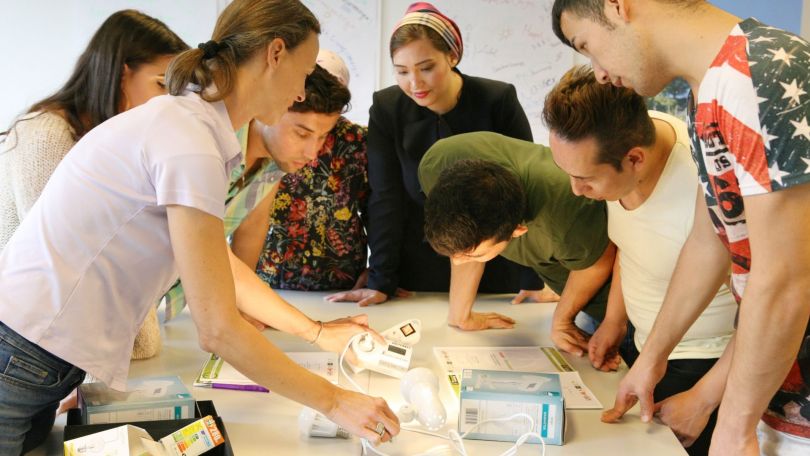 Gruppe bei der Ausbildung zum Energie-Coach