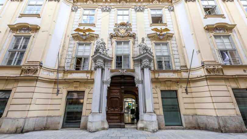 copyright: Stadt Wien/Christian Fürthner Außenansicht des Bezirksamts für den 1. und 8. Bezirk