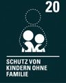 copyright: UNICEF Icon Kinderrechte Artikel 20