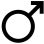 copyright: Public Domain Symbol aus einem Kreis und einem Pfeil nach rechts oben