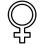 copyright: Public Domain Symbol aus einem Kreis und einem Kreuz