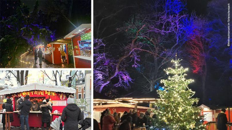 copyright: Weihnachtsmarkt im Türkenschanzpark Fotocollage Weihnachtsmarkt im Türkenschanzpark