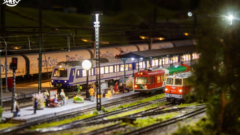 copyright: Felix Sourek Schnellbahn im Bahnhof Thal