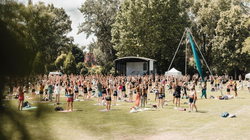 Die Main Stage am Feel Good Festival