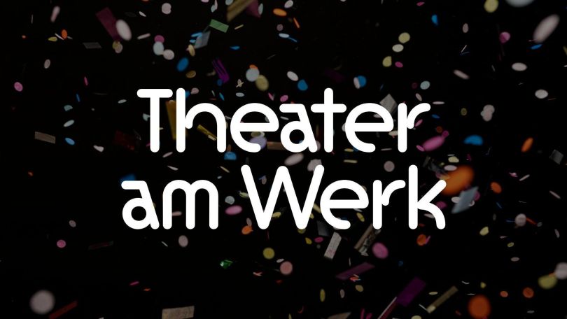 Schriftzug Theater am Werk