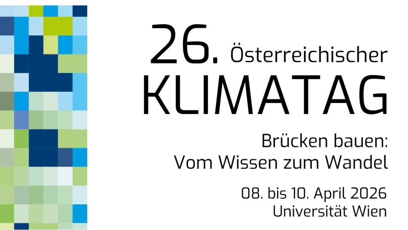 Ankündigungsplakat zum Klimatag.