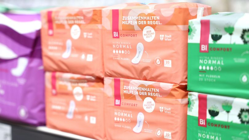 Verschiedene Binden-Sorten von BI COMFORT