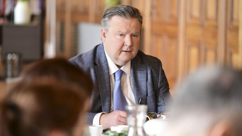 Bürgermeister Michael Ludwig sprechend