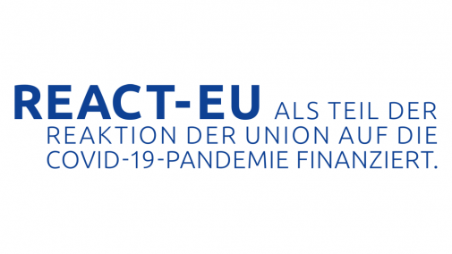 Logo React-Programm der Europäischen Union