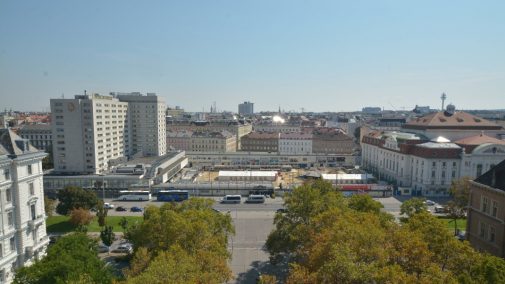 Luftbild Überblick Gebiet Wiener Eislaufverein und Umgebung