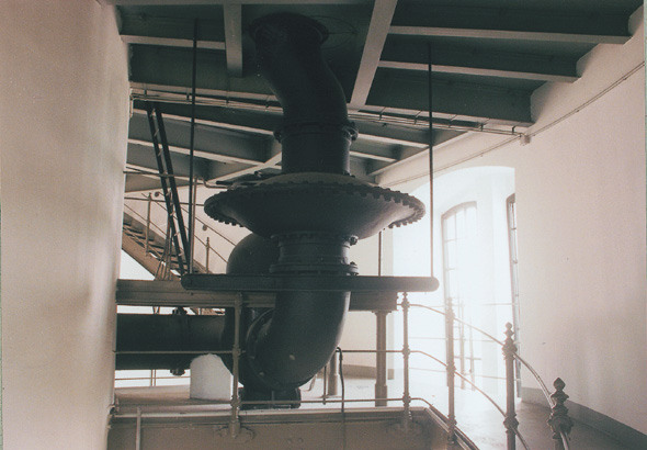copyright: Wiener Wasser (MA 31) Pipes inside the Water Tower
