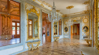 Die Spiegelgalerie im Schloss Heztendorf
