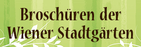 Broschueren der Wiener Stadtgärten