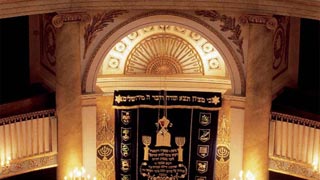 Interior view of the City Temple