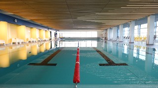 Schwimmbecken im Hallenbad Ottakring