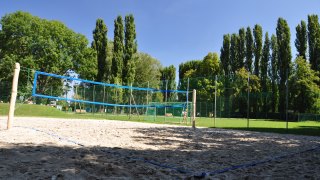 Volleyballplatz im Strandbad Alte Donau