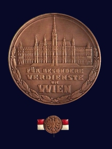 Ehrenmedaille der Bundeshauptstadt Wien in Bronze