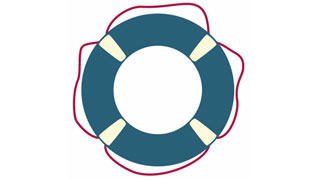 Rettungsring - Logo der Opferschutzgruppen