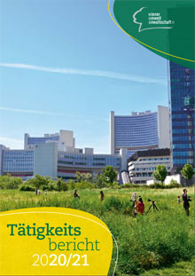 Das Cover des Tätigkeitsberichts der Wiener Umweltanwaltschaft