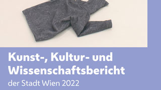 Cover des Kunst-, Kultur- und Wissenschaftsberichts 2021