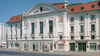 Frontansicht des Wiener Konzerthauses