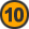 Nummer-Symbol 10