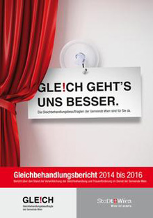 Cover des Gleichbehandlungsberichts 2014 bis 2016