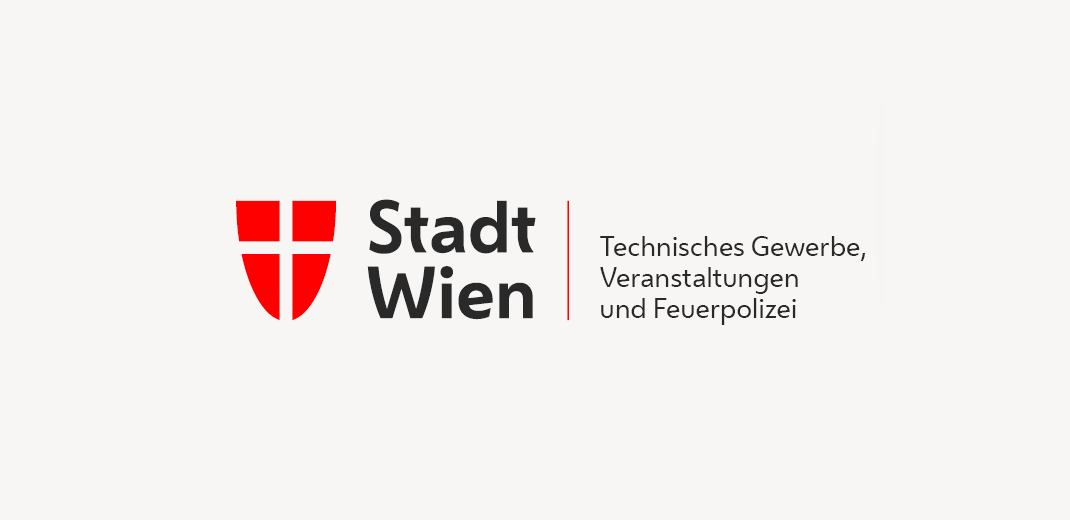 Beispiel für Logo der Stadt Wien mit Bezeichnung der Dienststelle
