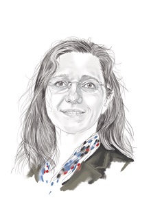 Portraitzeichnung von Isabel Wieshofer