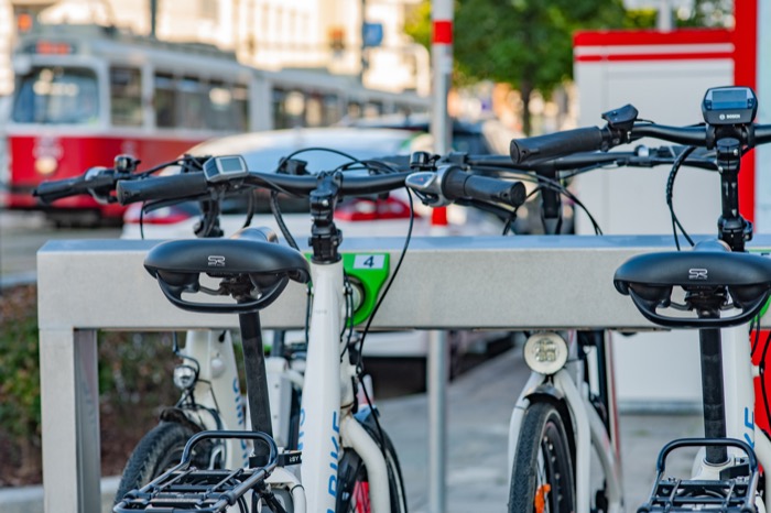Mobility Point mit Bike-Sharing