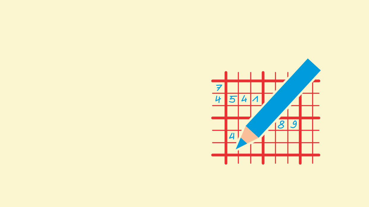 Kapitelbild: Schematische Darstellung eines Sudoku