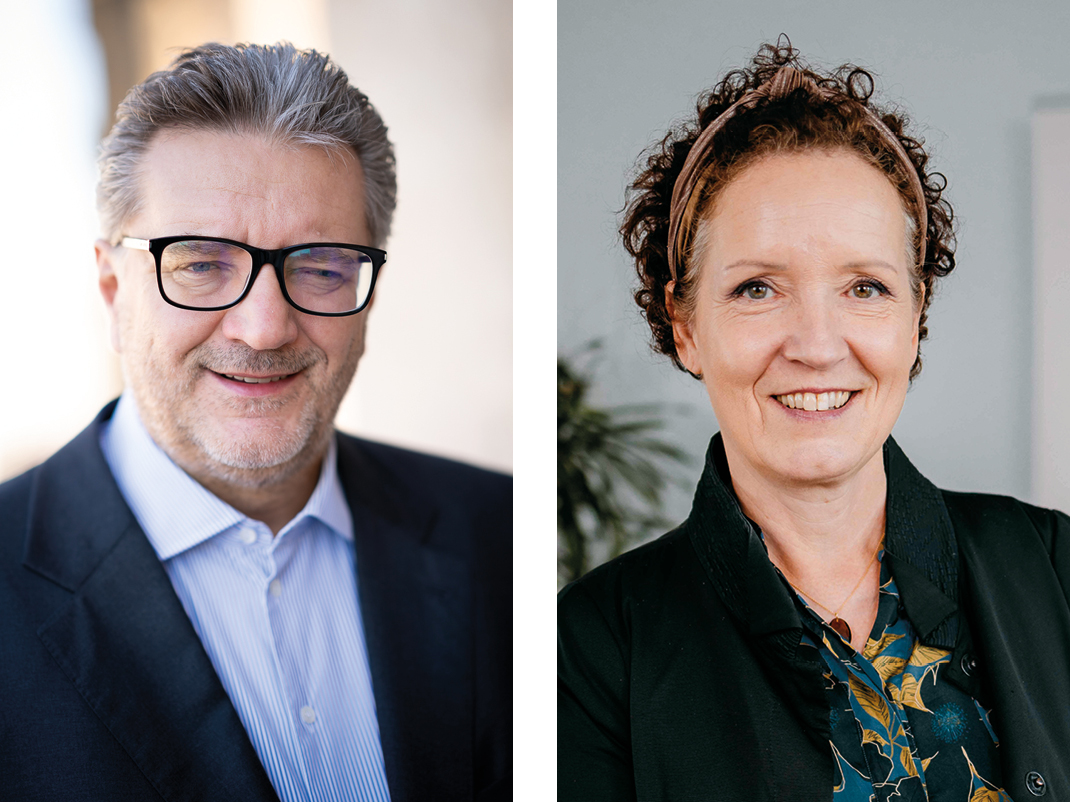 Peter Hacker, Stadtrat für Soziales, Gesundheit und Sport und Kristina Hametner, Leiterin Wiener Programm für Frauengesundheit.