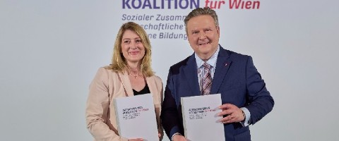 Cover-Illustration – Für Wien arbeitende Menschen